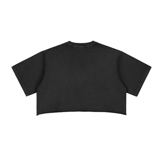 Mamacita Raw Edge Crop Top